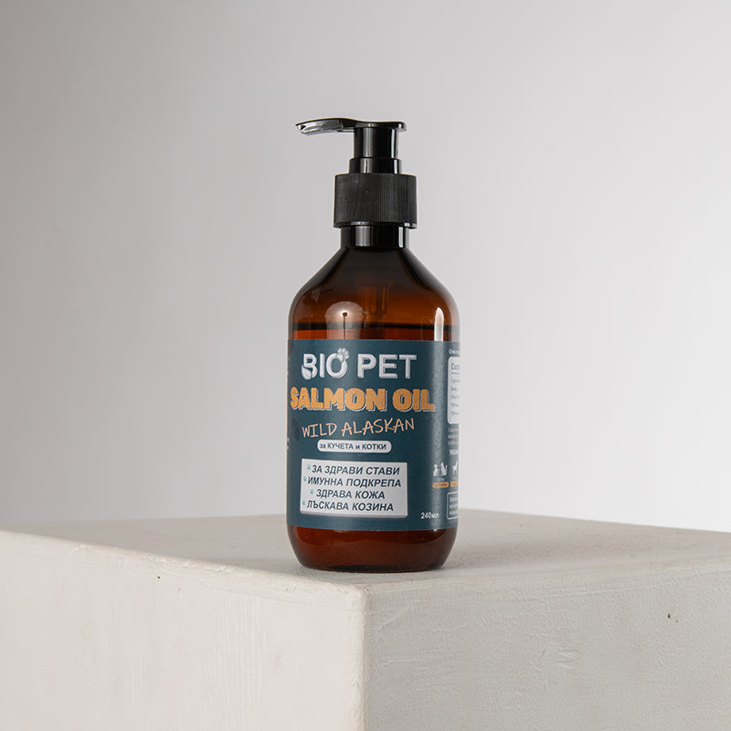 Salmon Oil - 100% натурално масло от сьомга