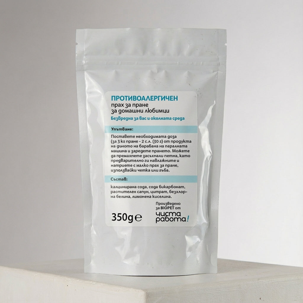 Прах за пране - чиста работа!