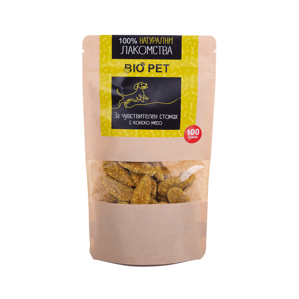 Лакомства за чувствителен стомах с конско месо