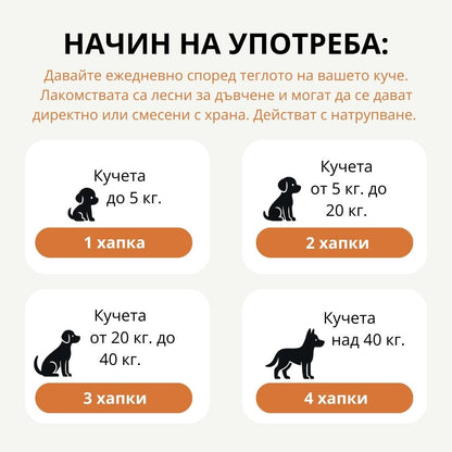 Успокояващи хапки - 60 бр.